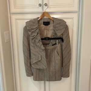 Bcbg tweed suit
